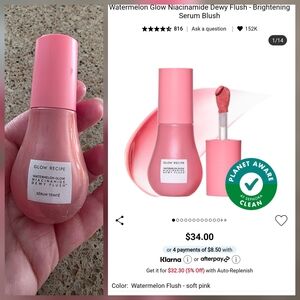 Glow Recipe Watermelon Blush Serum - watermelon blush